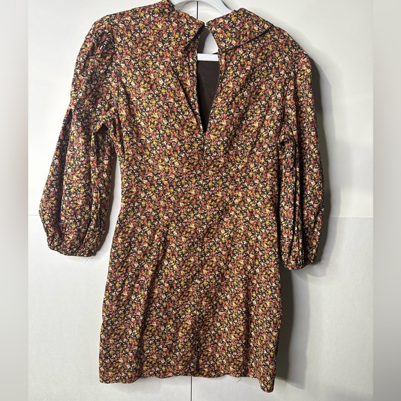 FREE PEOPLE Making Plans Floral Mini Dress - Picture 8 of 10